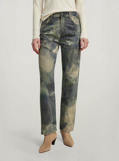 Viktoria High Straight Jeans